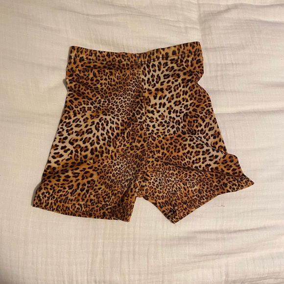 Cheetah Spandex Shorts - Picture 1 of 2